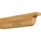 Ekena Millwork Del Monte Rough Sawn Rafter Tail, Western Red Cedar, 4"W x 8"H x 36"L RFT04X08X36DEL00RWR - alternate 1